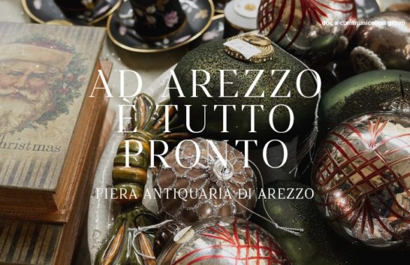 Arezzo Antiquitätenmesse - Alles ist bereit in Arezzo
