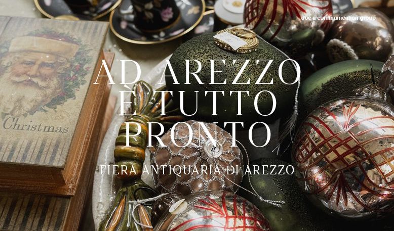 Arezzo Antiquitätenmesse - Alles ist bereit in Arezzo